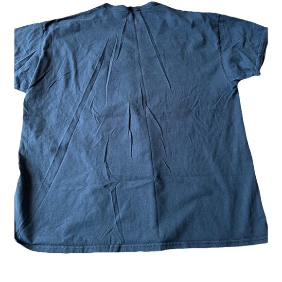 JAWS T Shirt Mens 2XL Original Movie 70s Horror Shark Jaws Black Logo Top - Picture 4 of 6